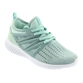 Sportovní obuv Bartek, kožená stélka 55114 Mint zelená 1 Sportovní obuv Bartek, kožená stélka 55114 Mint zelená 1