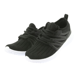 Kožená stélka Bartek 58114 Černá sportovní obuv bílý 3