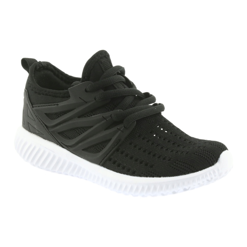 Kožená stélka Bartek 58114 Černá sportovní obuv bílý 1