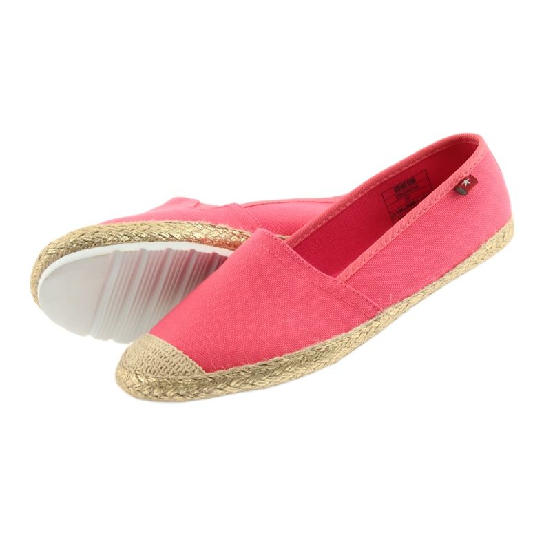 Big Star Dámský espadrilles 274731 Pink-Coral růžový 5
