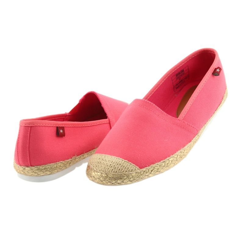 Big Star Dámský espadrilles 274731 Pink-Coral růžový 4