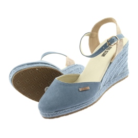 Espadrilky Big Star 274193 Blue modrý 5