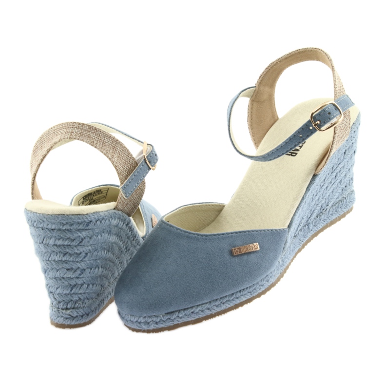 Espadrilky Big Star 274193 Blue modrý 4