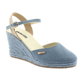 Espadrilky Big Star 274193 Blue modrý 1