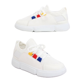 Bílé sportovní boty 2018-9 White bílý 1
