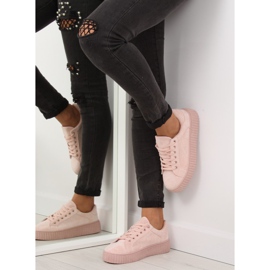 Kvalitní tenisky růžové AX03 Pink II-GAT růžový 2