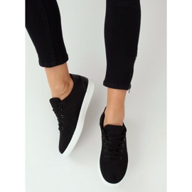 Černé dámské černé tenisky 7062-Y Black černý 1