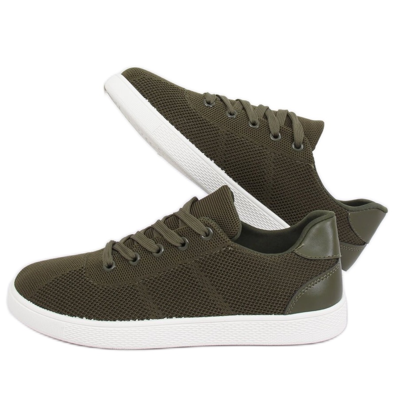 Zelené dámské tenisky 7062-Y DK.GREEN zelený 1