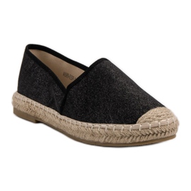 Anesia Paris Neformální espadrilky černá 2