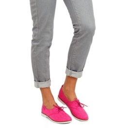 Dámské fuchsiové mokasíny 6907-BL Fushia růžový 2 Dámské fuchsiové mokasíny 6907-BL Fushia růžový 2