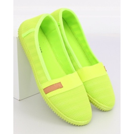 Žluté balerínky pro ženy XJ-2959 Yellow žluť 1