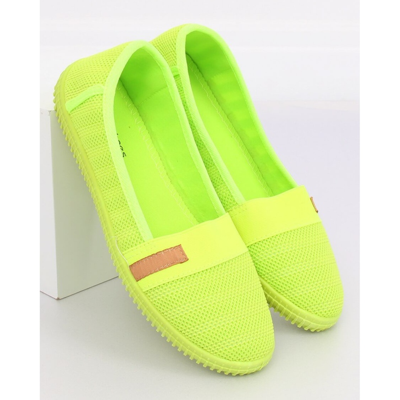 Žluté balerínky pro ženy XJ-2959 Yellow žluť 1