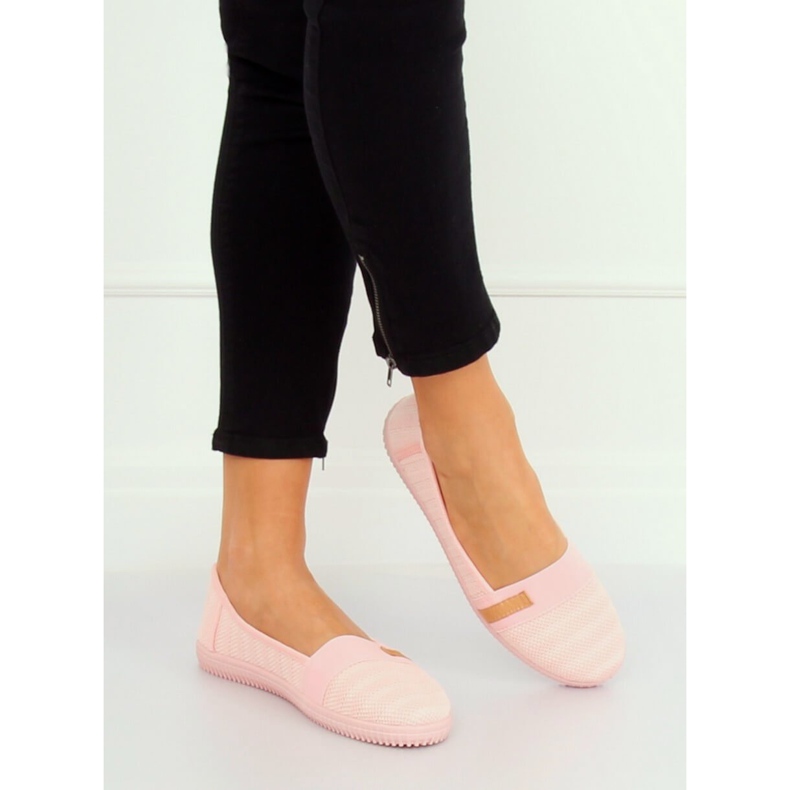 Růžové dámské balerínky XJ-2959 Pink růžový 2 Růžové dámské balerínky XJ-2959 Pink růžový 2