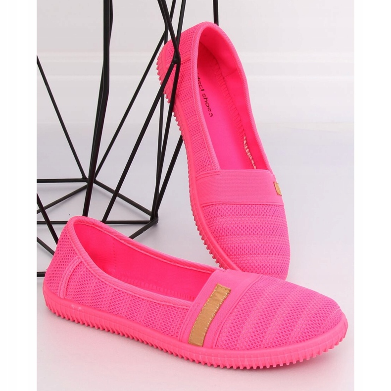Dámské fuchsiové balerínky XJ-2959 Fuxia růžový 1
