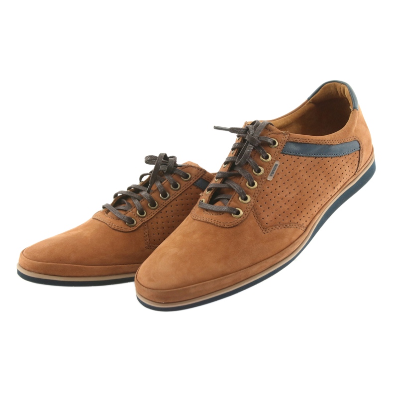 Lehké sportovní boty Badura 3523 hnědé hnědý 3