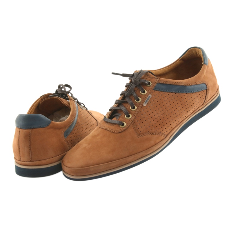 Lehké sportovní boty Badura 3523 hnědé hnědý 4