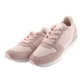 Lt.pink Sportovní obuv American Club FH10 žluť růžový 3