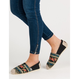 Lady Fashion Slip On Boho tenisky černý vícebarevný 2