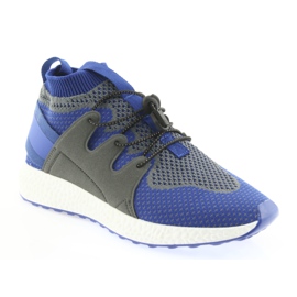 Dětské boty Befado do 23 cm 516X029 modrý šedá 2