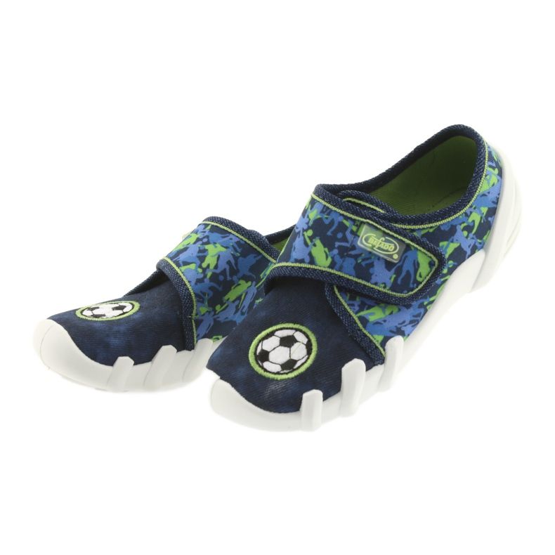 Dětská obuv Befado 273X258 Soft-B modrý zelená námořnická modrá 3