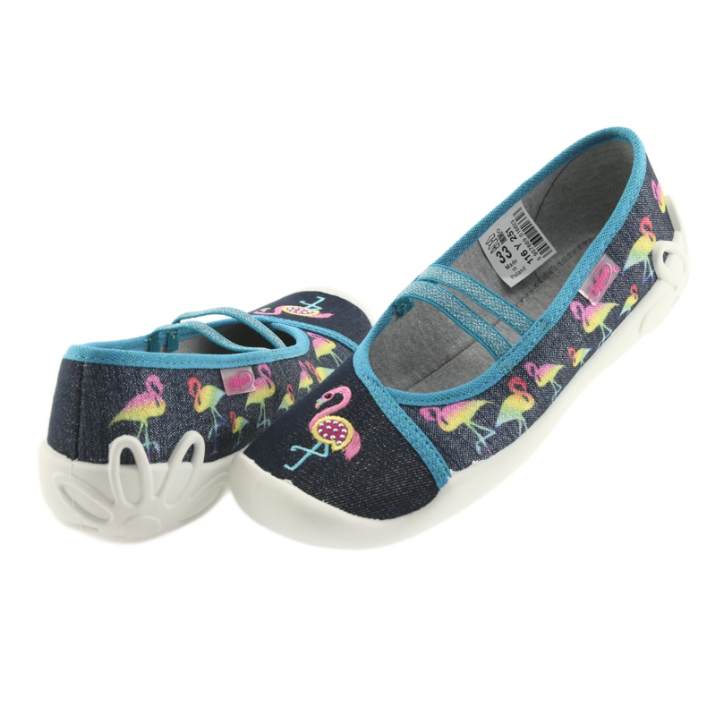 Dětská obuv Befado 116Y251 modrý šedá námořnická modrá 4