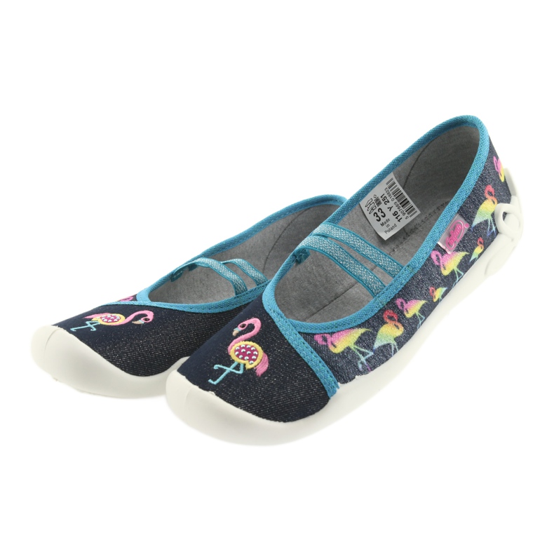 Dětská obuv Befado 116Y251 modrý šedá námořnická modrá 3