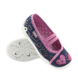 Dětské boty Befado 116X247 žlutá růžový námořnická modrá 4