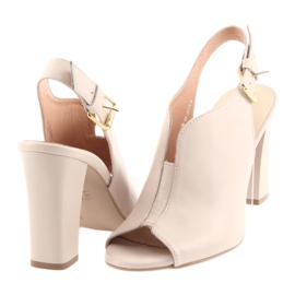 Espinto sandály na práškové růžové poště z roku 195 růžový 4