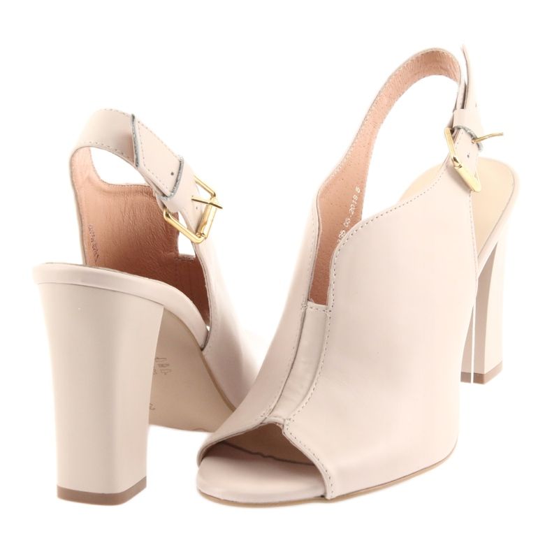 Espinto sandály na práškové růžové poště z roku 195 růžový 4