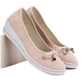 SHELOVET Klínová čerpadla hnědý 2