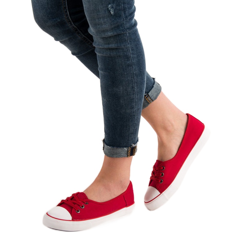 J. Star Červené tenisky červený 2