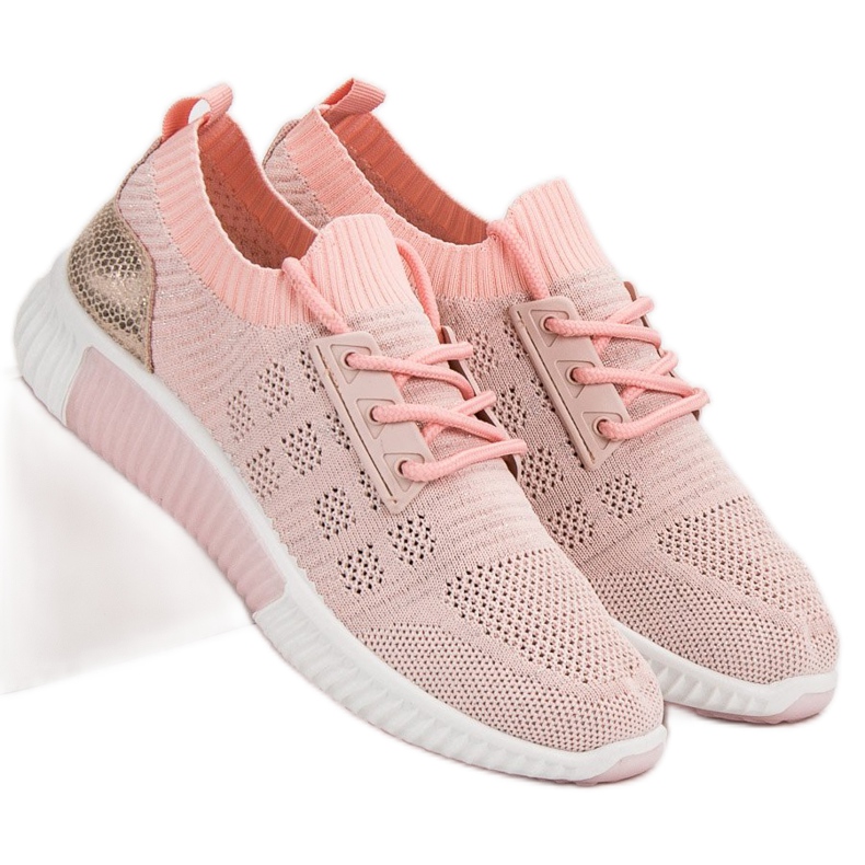 Primavera Růžové nazouvací boty růžový 1