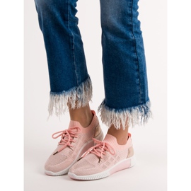 Primavera Růžové nazouvací boty růžový 2