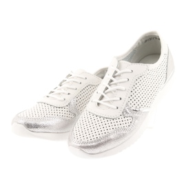 Dámská sportovní obuv Filippo 737 bílá a stříbrná bílý šedá 3