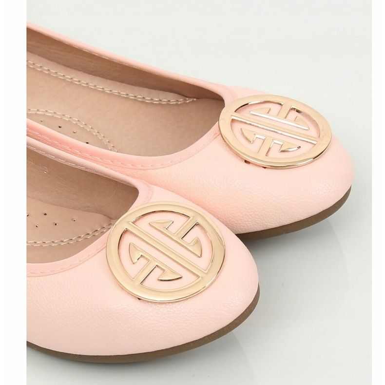 Růžové dámské balerínky VS-660 Pink růžový 2 Růžové dámské balerínky VS-660 Pink růžový 2