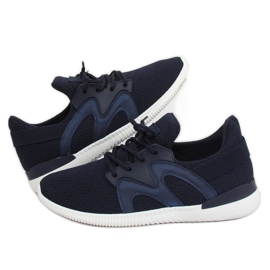 X-9751 Námořnická námořnická modrá sportovní obuv 2 X-9751 Námořnická námořnická modrá sportovní obuv 2