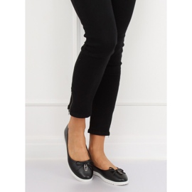 Černé dámské balerínky YSD-04 Black černý 1