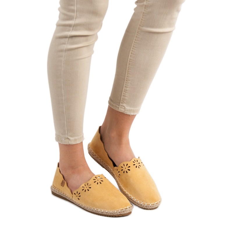 VICES žluté espadrilky žluť 1