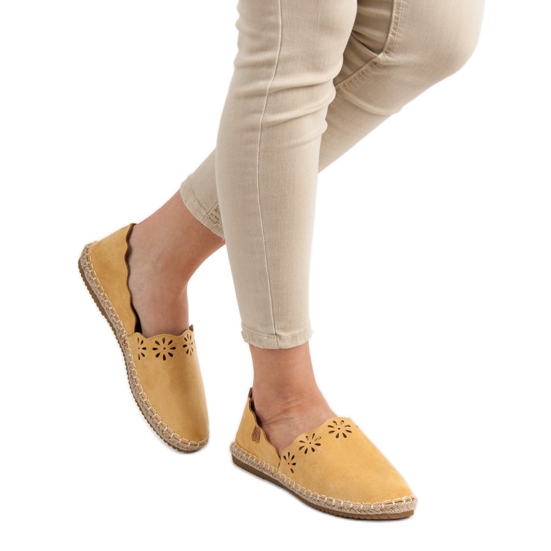 VICES žluté espadrilky žluť 2