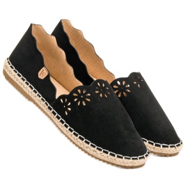 VICES Black Espadrilles černá 2