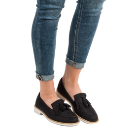 Černé mokasíny VICES černý 2