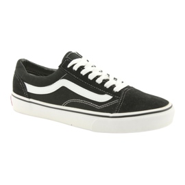 Old Skool Vans černé bílý černá 1
