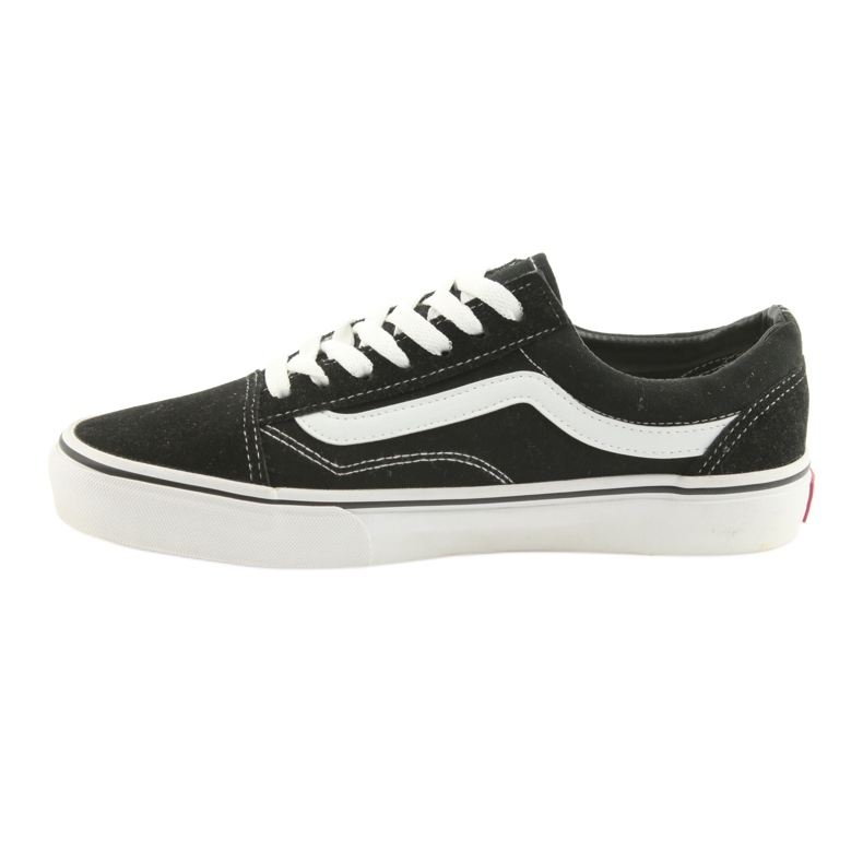 Old Skool Vans černé bílý černý 2