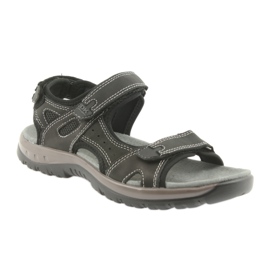 DK sandály černý suchý zip spodní dno EVA černá 1