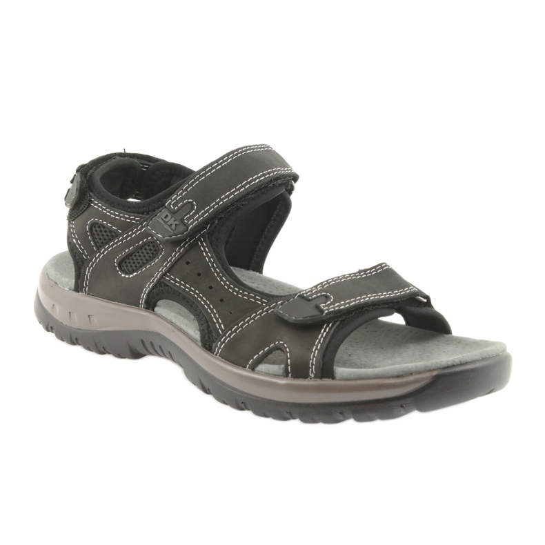 DK sandály černý suchý zip spodní dno EVA černá 1