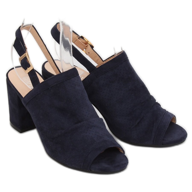 Tmavě modré sandály JM5840N Azul Marino námořnická modrá 2