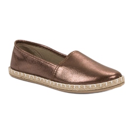 New Tlck Hnědé espadrilky hnědý 2