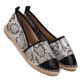 Vices Had Vinceza Espadrilles černá šedá vícebarevný 2
