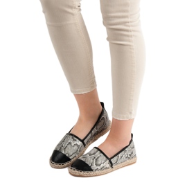 Vices Had Vinceza Espadrilles černá šedá vícebarevný 3