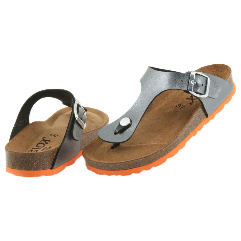 Lékařské pantofle BIOX šedé šedá 4